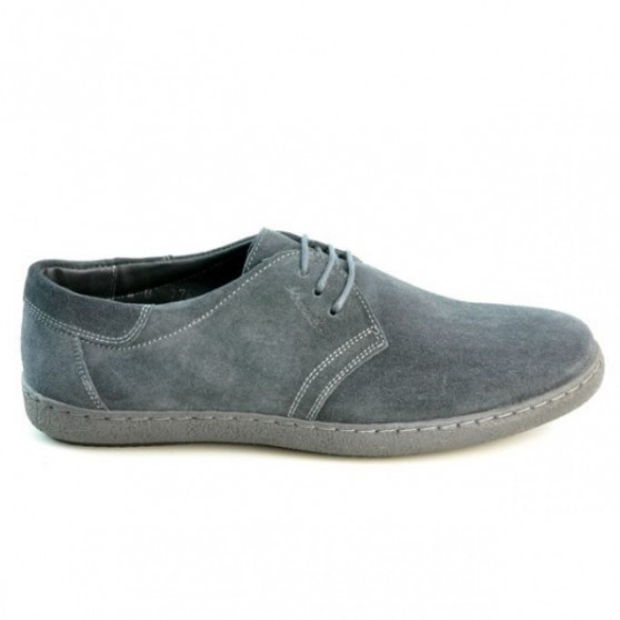 Ανδρικά casual παπούτσια 774 ανθρακί σουέτ Ανδρικά casual παπούτσια 774 ανθρακί σουέτ