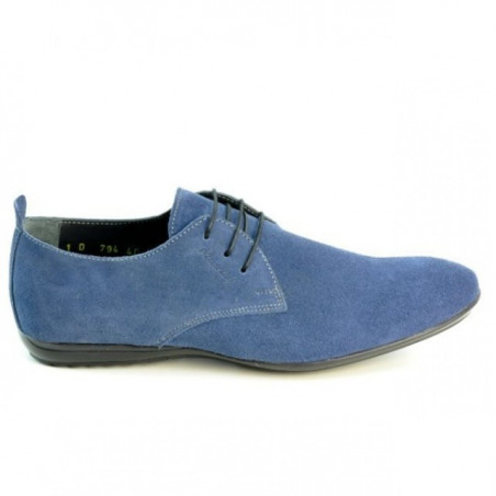Παπούτσια casual ανδρικά 794 indigo velur