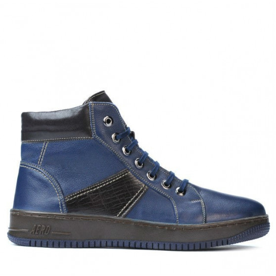 Μπότες ανδρικές 4107 indigo+tdm Μπότες ανδρικές 4107 indigo+tdm