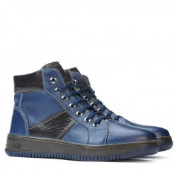 Μπότες ανδρικές 4107 indigo+tdm
