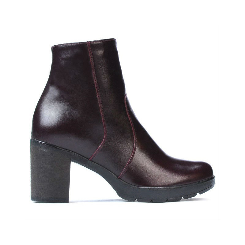 Γυναικεία μποτάκια 3325 bordo01