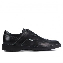 Ανδρικά casual παπούτσια (μεγάλες μεγεθύνσεις) 7204m μαύρο