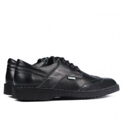 Ανδρικά casual παπούτσια (μεγάλες μεγεθύνσεις) 7204m μαύρο