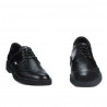 Ανδρικά casual παπούτσια (μεγάλες μεγεθύνσεις) 7204m μαύρο
