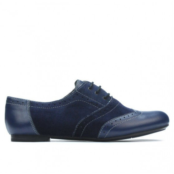 Γυναικεία casual παπούτσια 186 indigo συνδυασμένα Γυναικεία casual παπούτσια 186 indigo συνδυασμένα