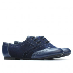 Γυναικεία casual παπούτσια 186 indigo συνδυασμένα
