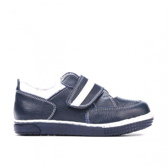 Παπούτσια παιδιά μικρά 64c indigo+λευκό Παπούτσια παιδιά μικρά 64c indigo+λευκό