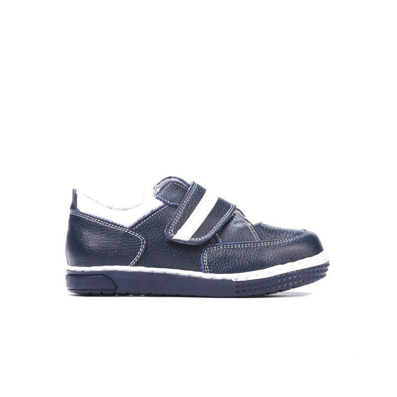 Παπούτσια παιδιά μικρά 64c indigo+λευκό