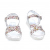Γυναικεία σανδάλια 5049 floral multicolor