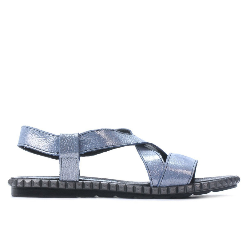Γυναικείες σανδάλια 5050 bleu argento
