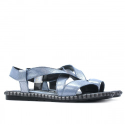 Γυναικείες σανδάλια 5050 bleu argento