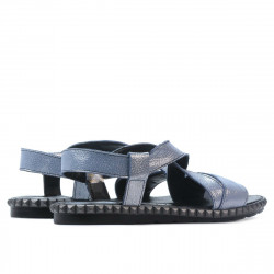 Γυναικείες σανδάλια 5050 bleu argento