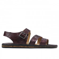 Σανδάλια άνδρες 315 croco βυσσινί