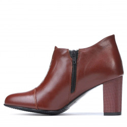 Μπότες γυναικείες 1171s καφέ (slim)