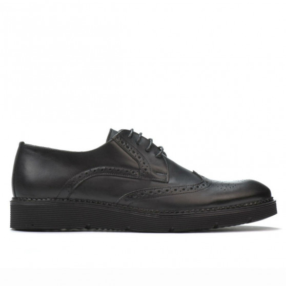 Ανδρικά casual παπούτσια 831-1 μαύρο Ανδρικά casual παπούτσια 831-1 μαύρο
