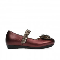 Παντόφια copii mici 67c bordo sidef combinat