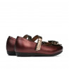Παντόφια copii mici 67c bordo sidef combinat