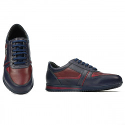 Αθλητικά παπούτσια έφηβοι 377 indigo+bordo