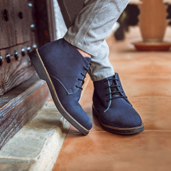Μποτάκια ανδρικά 482 bufo indigo lifestyle