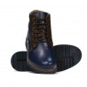 Ανδρικά μποτάκια 497 indigo+καφέ