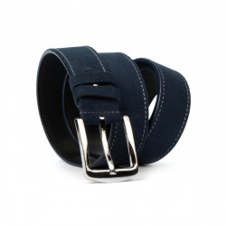Ζώνη unisex 01bc μπλε βελούδο