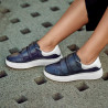Αθλητικά παπούτσια γυναικεία 6008sc indigo+λευκό
