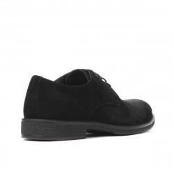 Παπούτσια casual/eleganti ανδρικά 918 μαύρου velur
