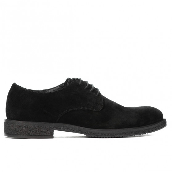 Παπούτσια casual/eleganti ανδρικά 918 μαύρου velur Παπούτσια casual/eleganti ανδρικά 918 μαύρου velur