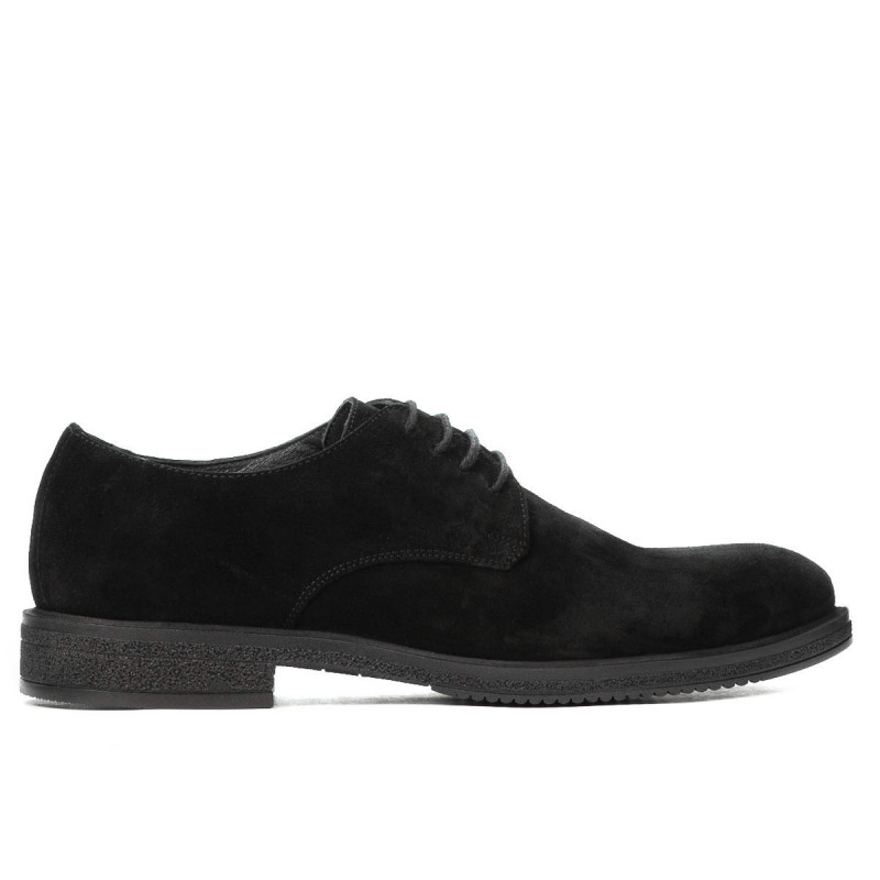 Παπούτσια casual/eleganti ανδρικά 918 μαύρου velur