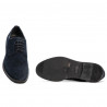 Ανδρικά casual/elegante παπούτσια 918 indigo velour