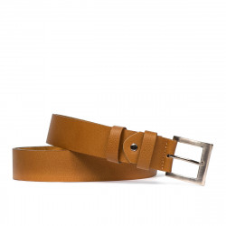 Ζώνη unisex 01b καφέ κάμελ