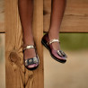 Παντόφια copii mici 67c bordo sidef combinat lifestyle