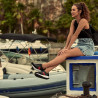 Γυναικεία αθλητικά παπούτσια 6030 μαύρο+κόκκινο