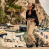 Γυναικεία casual παπούτσια 6025 μαύρο λουστρίνι