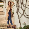 Γυναικεία παπούτσια casual 6020 λουστρίνι μπορντό