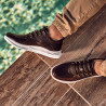 Ανδρικά casual/αθλητικά παπούτσια 917 καφέ lifestyle