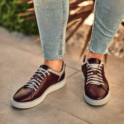 Ανδρικά αθλητικά παπούτσια 913 bordo lifestyle