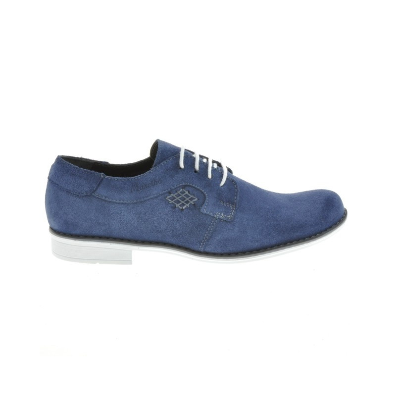 Κομψά παπούτσια εφήβων 390 indigo velur