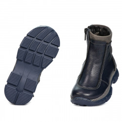Μποτάκια παιδικά 108c indigo συνδυασμένα