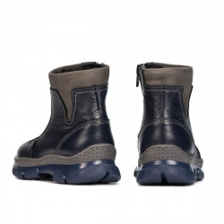 Μποτάκια παιδικά 108c indigo συνδυασμένα