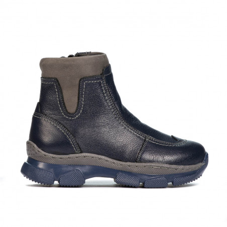 Μποτάκια παιδικά 108c indigo συνδυασμένα