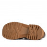 Γυναικεία casual παπούτσια 6041 croco καφέ συνδυασμός