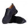 Γυναικεία casual παπούτσια 6043 indigo velur συνδυασμένα