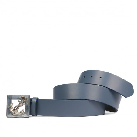 Ζώνη unisex 06ld μπλε