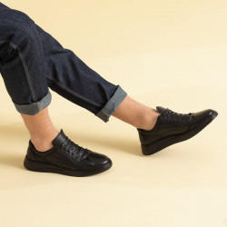 Ανδρικά casual/sport παπούτσια 924 μαύρα lifestyle