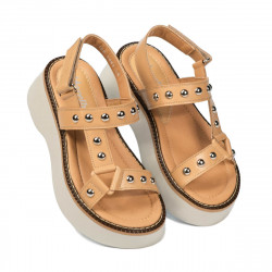Γυναικείες σανδάλια 5083 camel