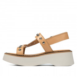 Γυναικείες σανδάλια 5083 camel