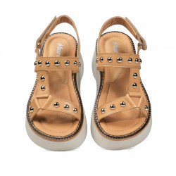 Γυναικείες σανδάλια 5083 camel
