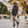 Μποτάκια γυναικεία 1190 μαύρο lifestyle