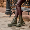 Γυναικεία μποτάκια 3375 kaki lifestyle
